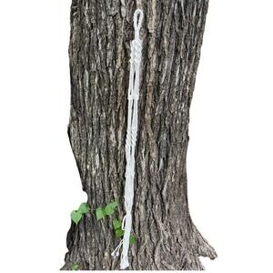 macrame hanging plant holder